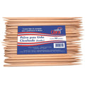 Palito Santa Clara para Unhas Chanfrado de Bambu com 50 Unidades