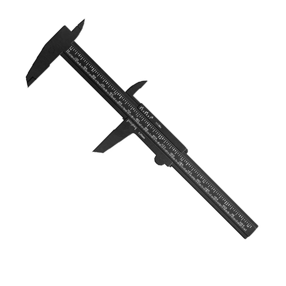 Paquímetro Santa Clara Plástico Preto 20 cm