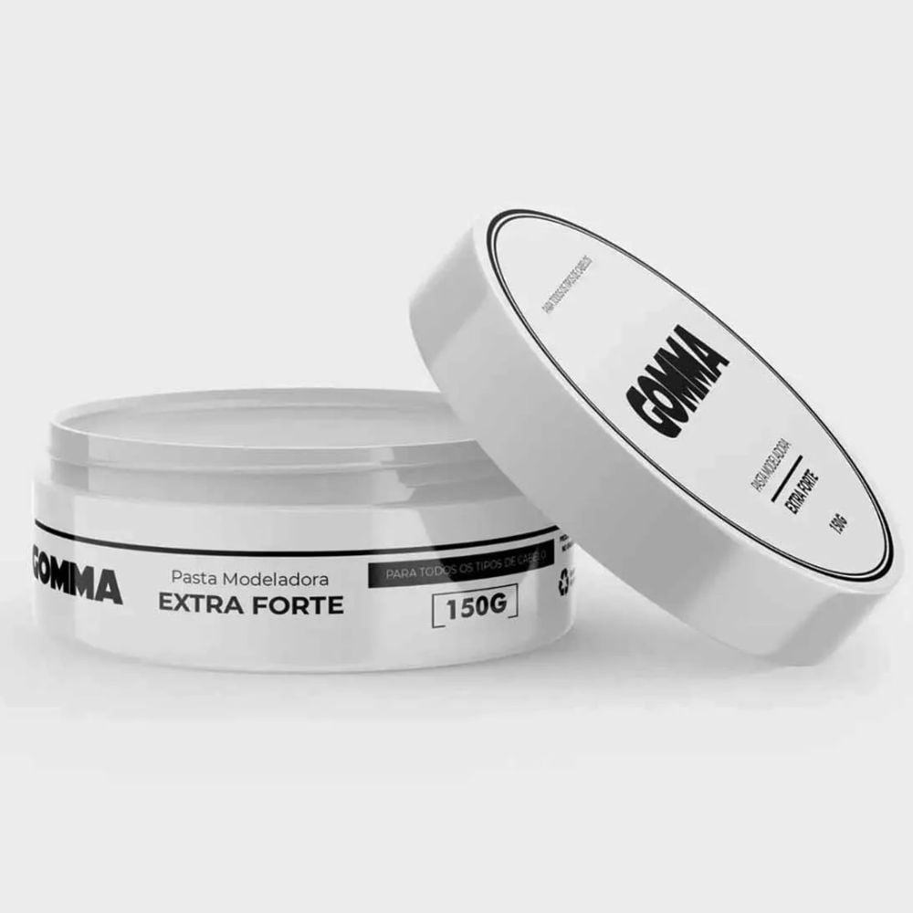 Pasta Modeladora Gomma Transparente 150 g Black