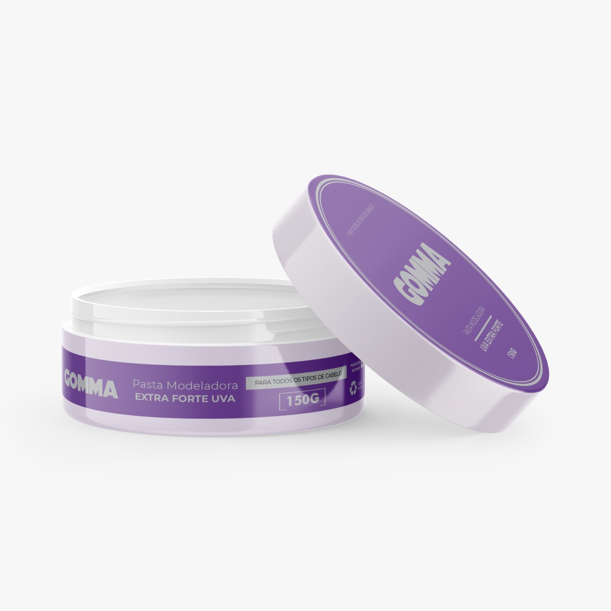 Pasta Modeladora Gomma Transparente 70 g Uva