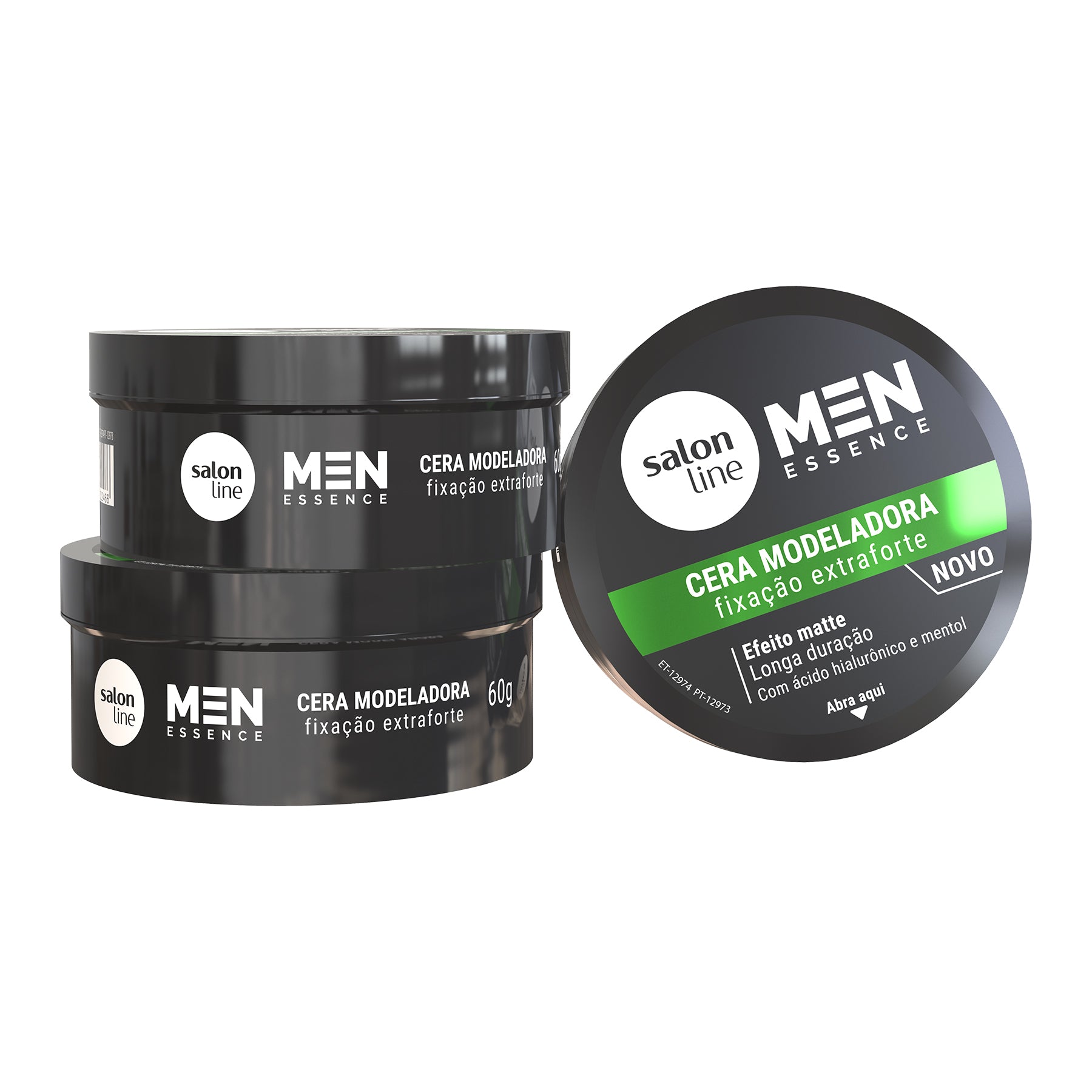 Pasta Modeladora Salon Line Men Essence Fixação Extraforte 60 g