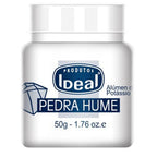 Pedra Hume Ideal Sólida Pote 50 g