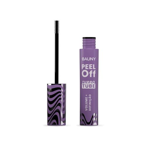 Máscara de Cílios Bauny Peel Off Turbo Tube Volume e Definição 5 g