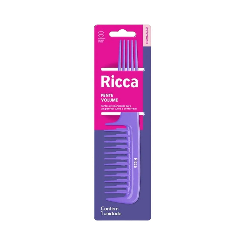 Pente Ricca Basic Volume Unidade