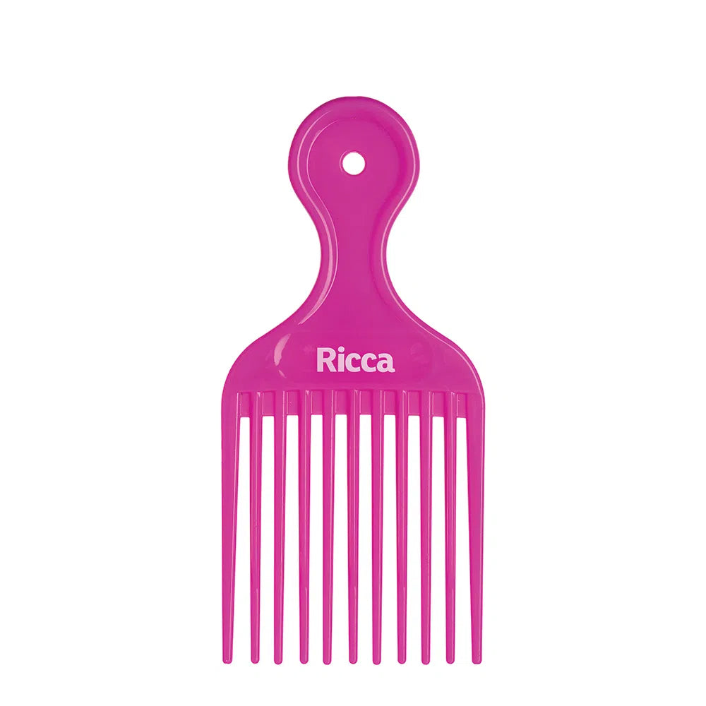 Pente Ricca Shower Cachos Roxo Unidade