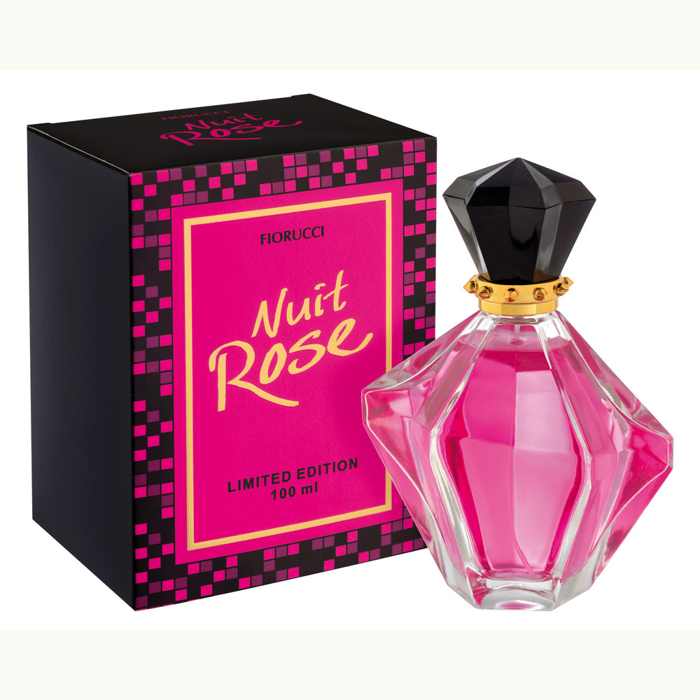 Perfume Feminino Deo Colônia Fiorucci Nuit Rose 100 ml