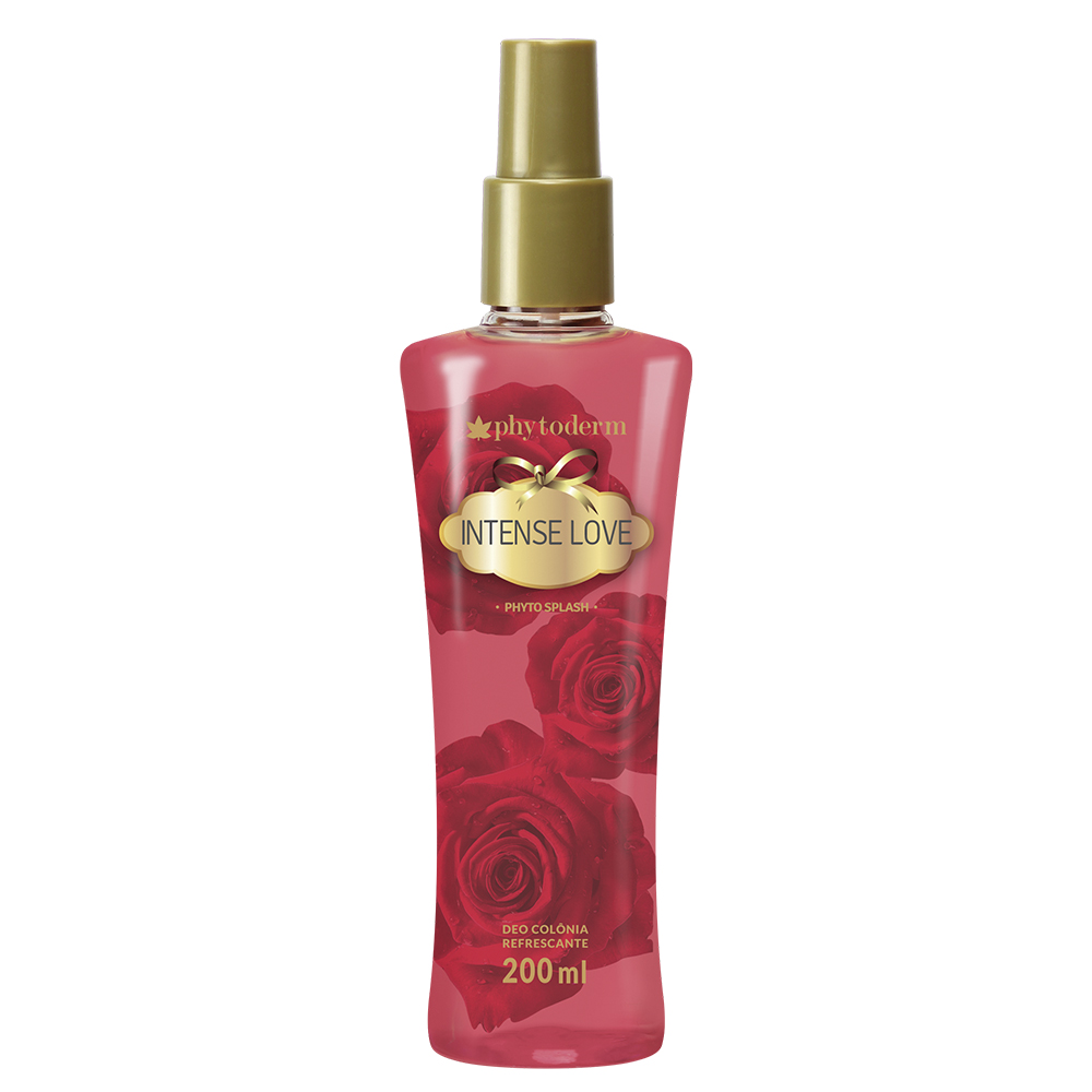 Perfume Feminino Deo Colônia Phyto Splash Phytoderm Intense Love 200 ml