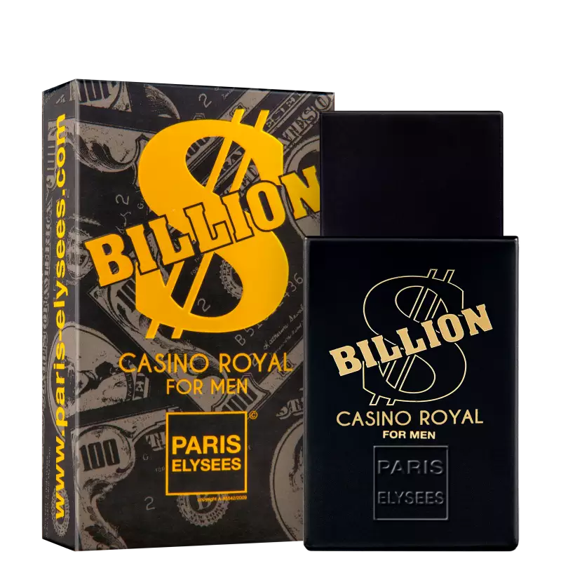 Perfume Masculino Paris Elysees Billion Casino Royal Eau de Toilette 100 ml