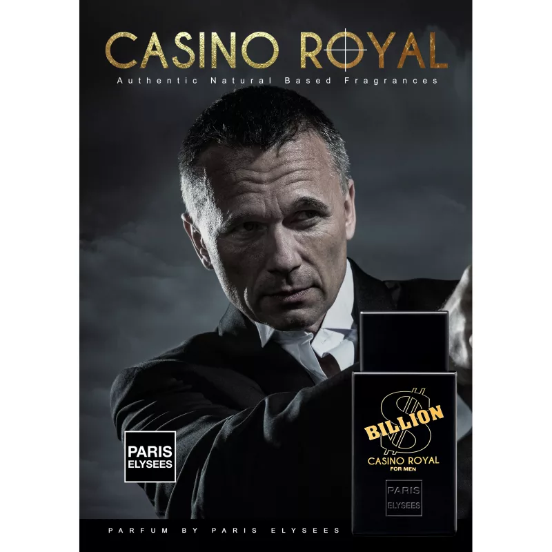 Perfume Masculino Paris Elysees Billion Casino Royal Eau de Toilette 100 ml