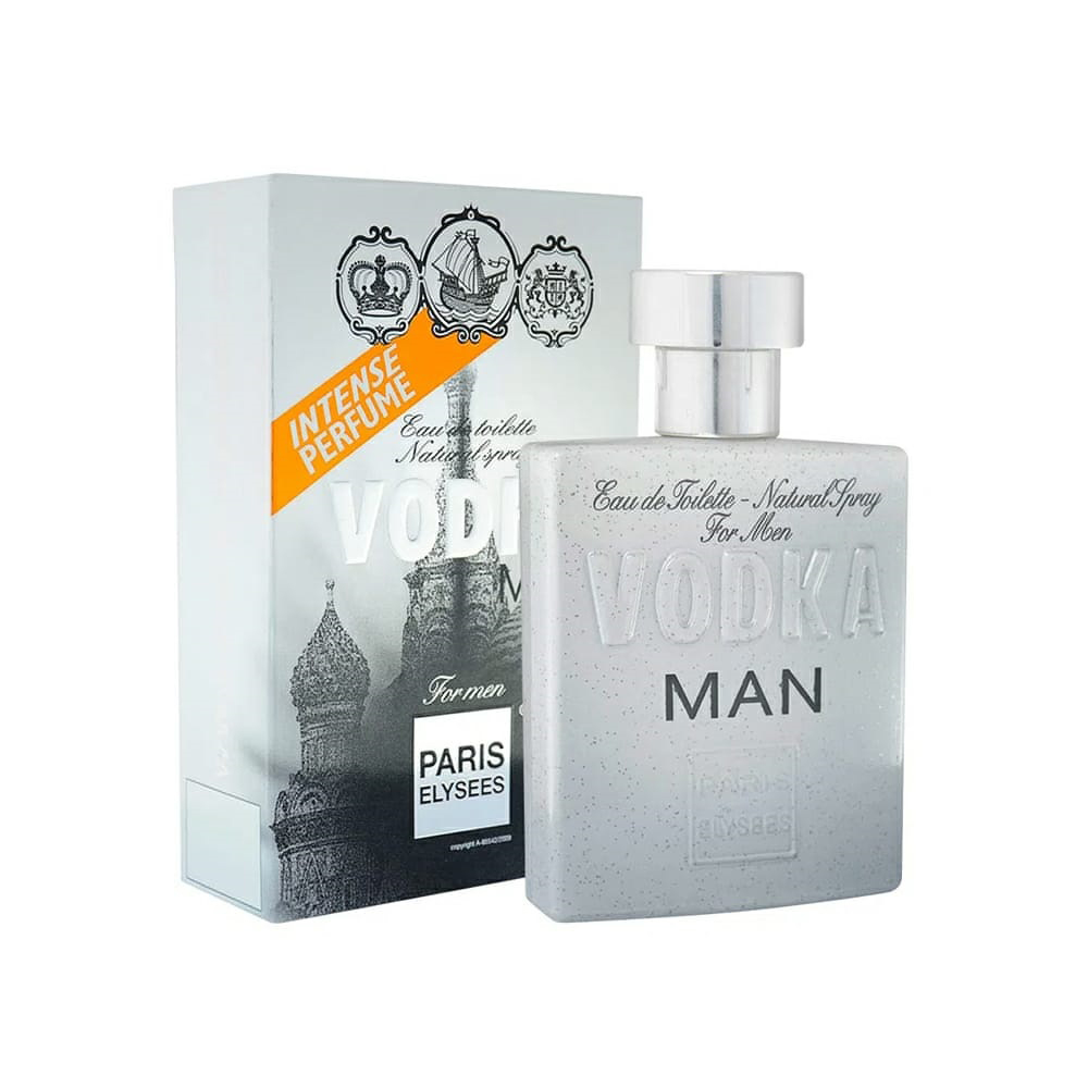 Perfume Masculino Paris Elysees Vodka Man Eau de Toilette 100ml