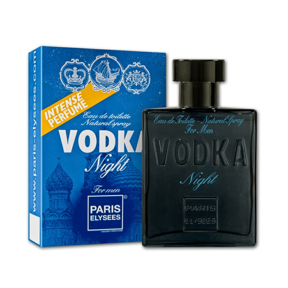 Perfume Masculino Paris Elysees Vodka Night Eau de Toilette 100ml