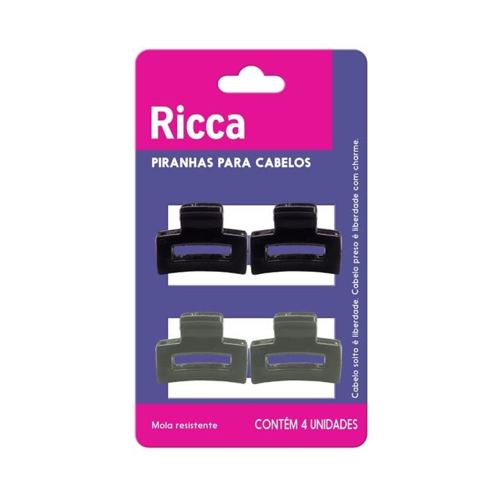 Piranha Ricca Glam Mini Winter com 4 Unidades