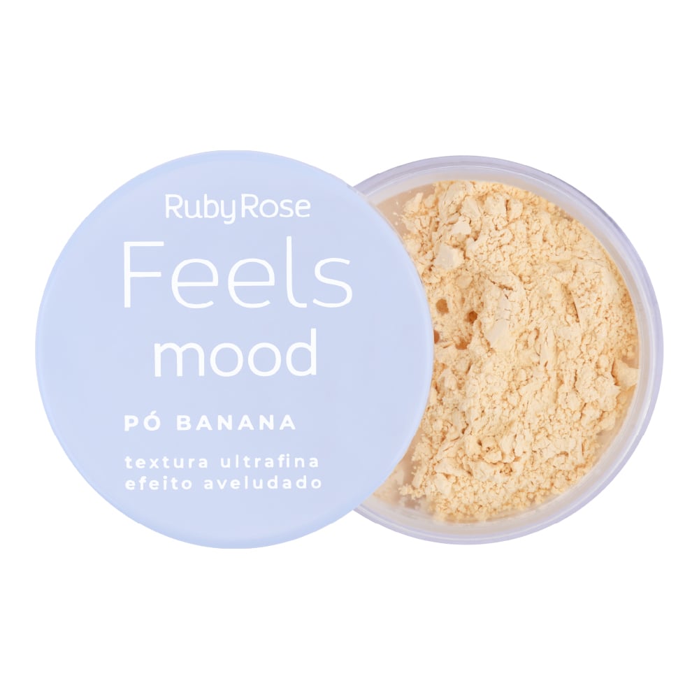 Pó Banana Ruby Rose Feels Mood Unidade Ref. HB851