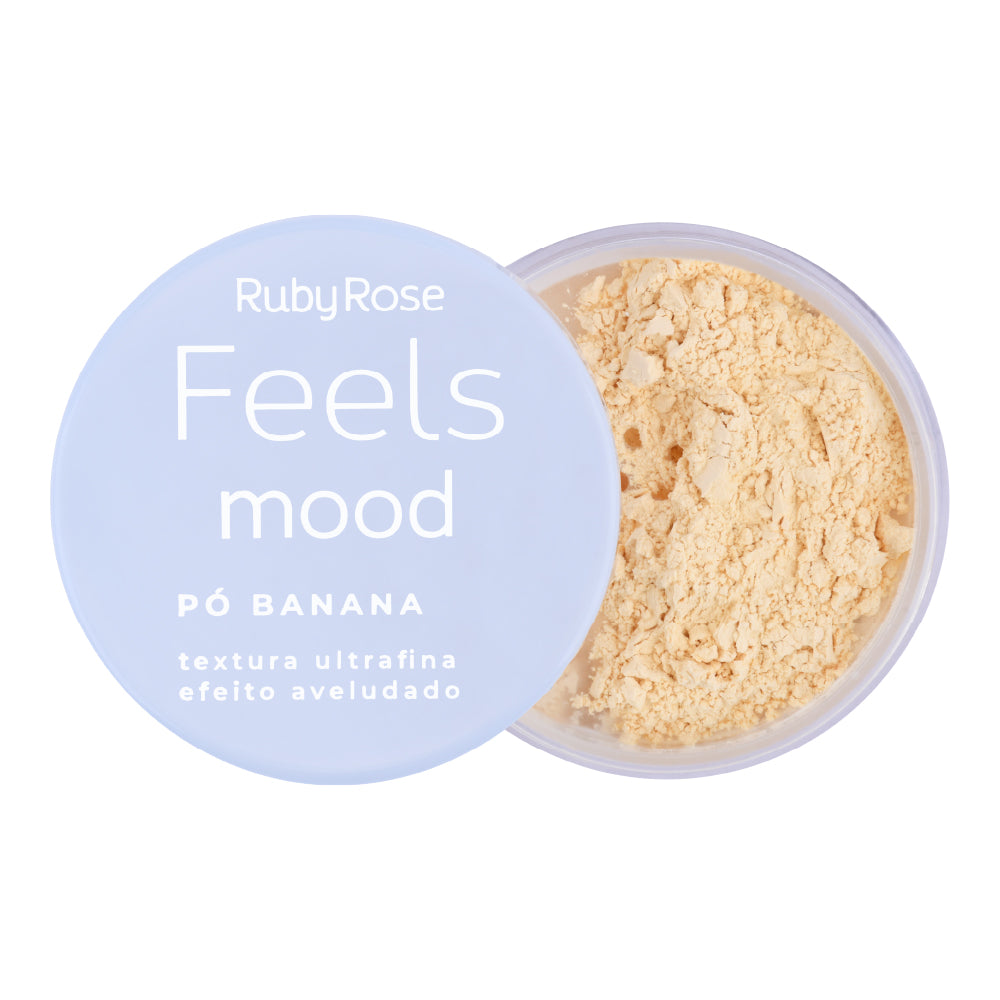 Pó Banana Ruby Rose Feels Mood Unidade Ref. HB851