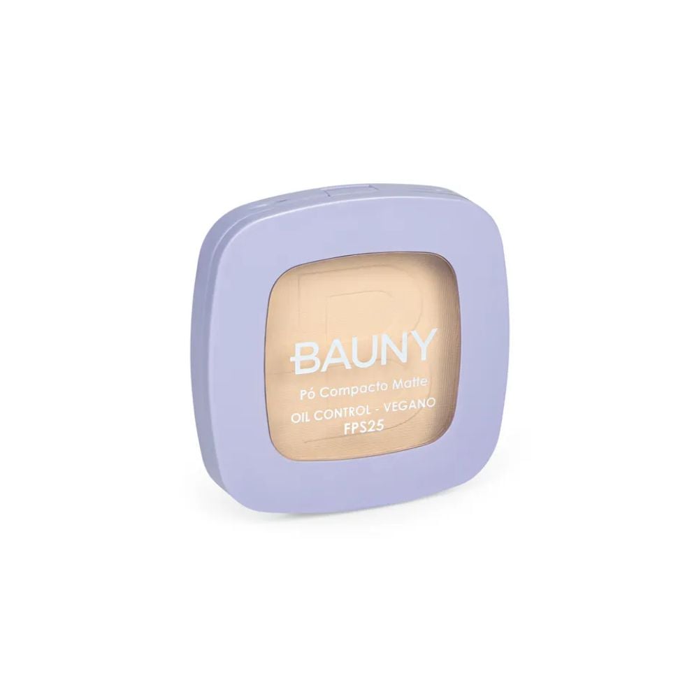 Pó Compacto Facial Bauny 10 g Cor 020