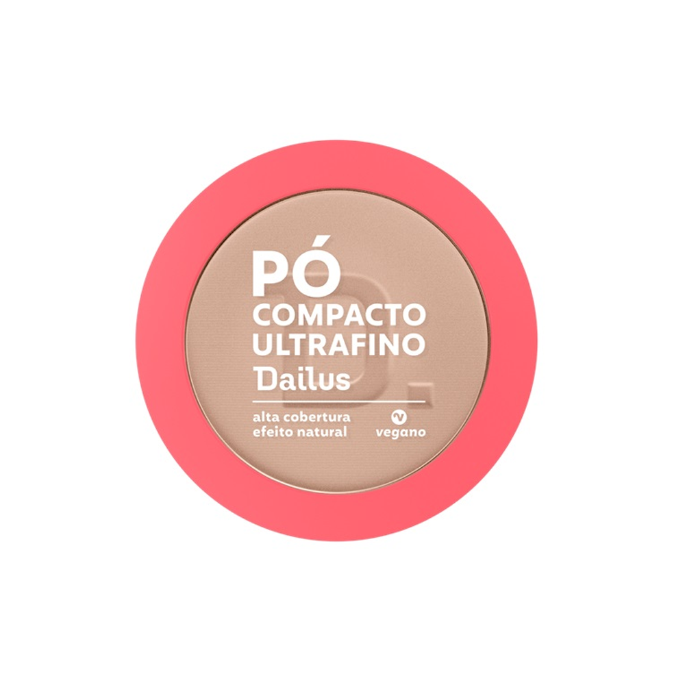 Pó Compacto Ultrafino Dailus D2 Claro 10 g