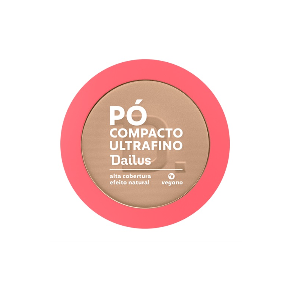 Pó Compacto Ultrafino Dailus D5 Médio 10 g