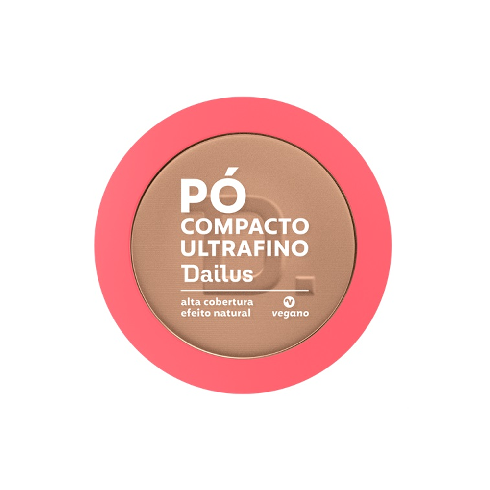 Pó Compacto Ultrafino Dailus D7 Médio 10 g