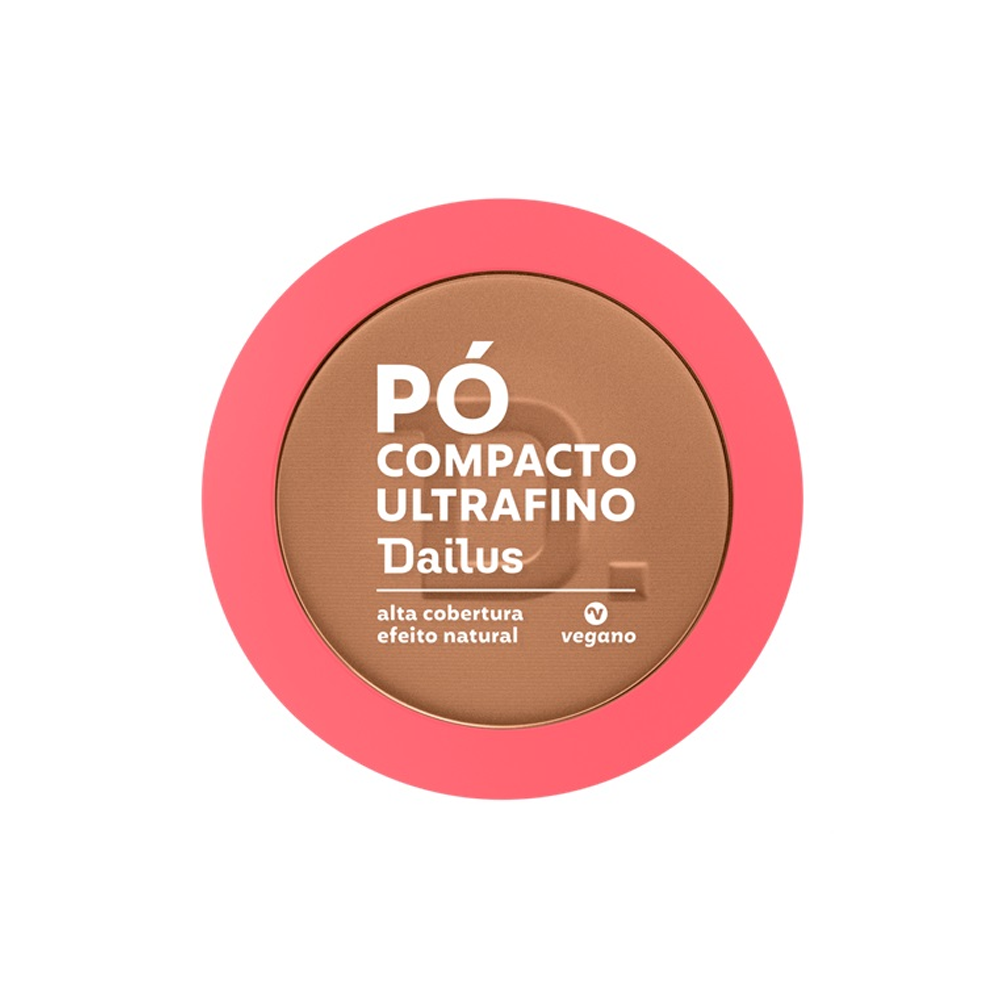 Pó Compacto Ultrafino Dailus D8 Médio 10 g