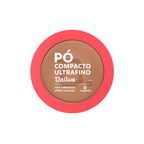 Pó Compacto Ultrafino Dailus D9 Escuro 10 g