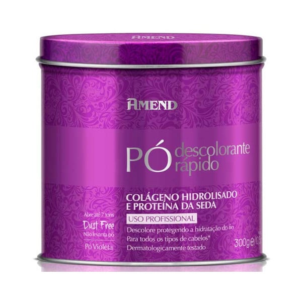 Pó Descolorante Amend Óleos de Macadâmia e Argan 300g