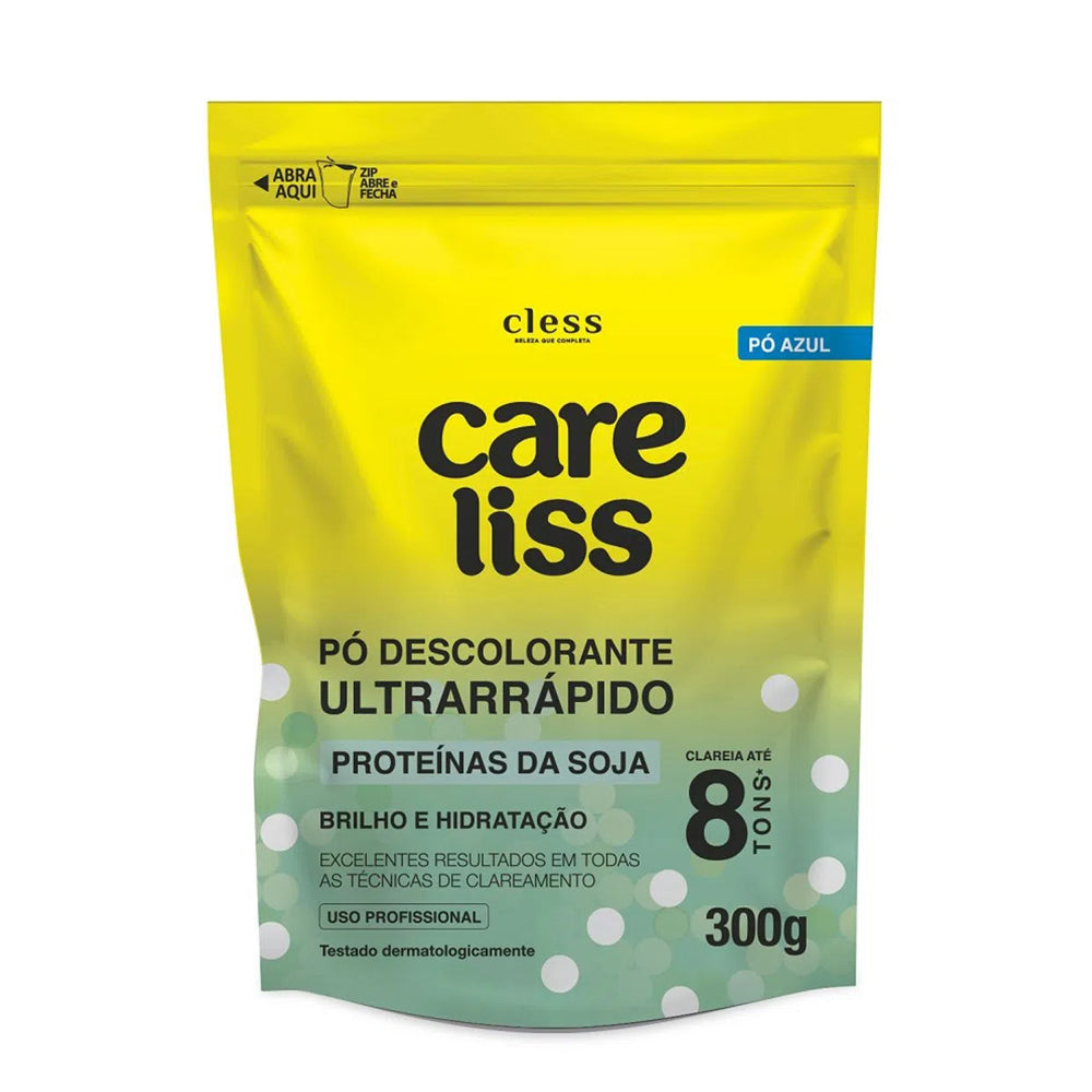 Pó Descolorante Cless Care Liss Proteínas da Soja 300 g