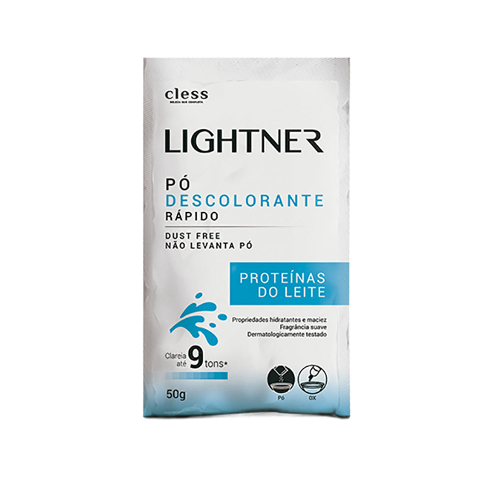 Pó Descolorante Cless Lightner Proteínas do Leite 50 g