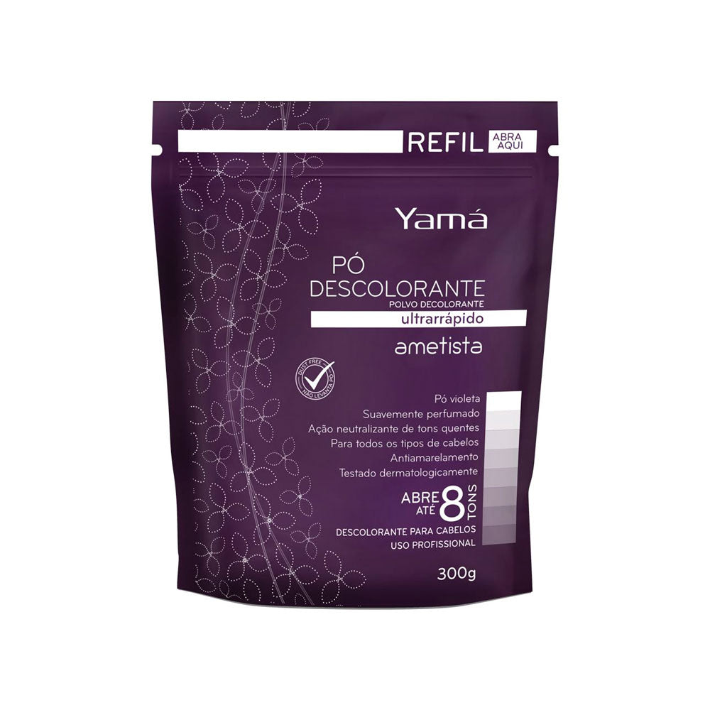 Pó Descolorante Yamá Ametista Refil 300 g