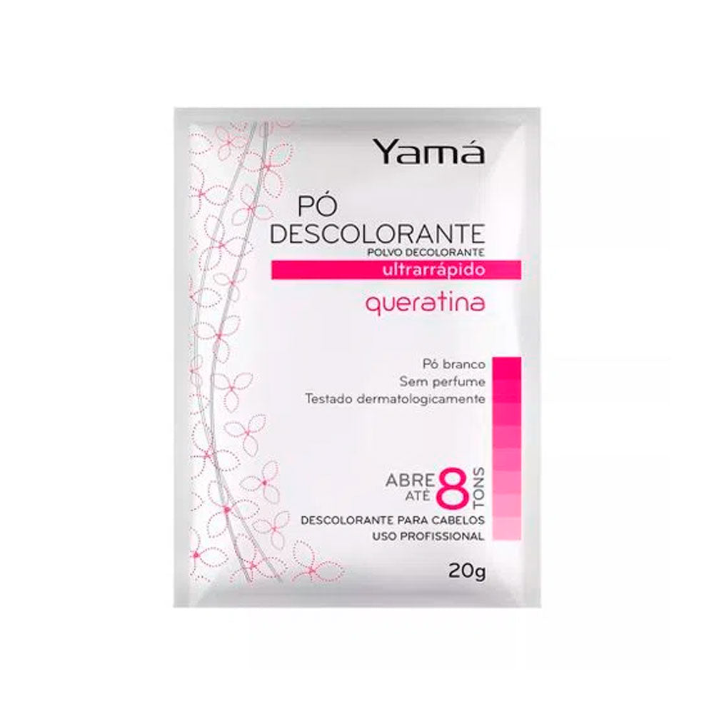 Pó Descolorante Yamá Queratina 20 g