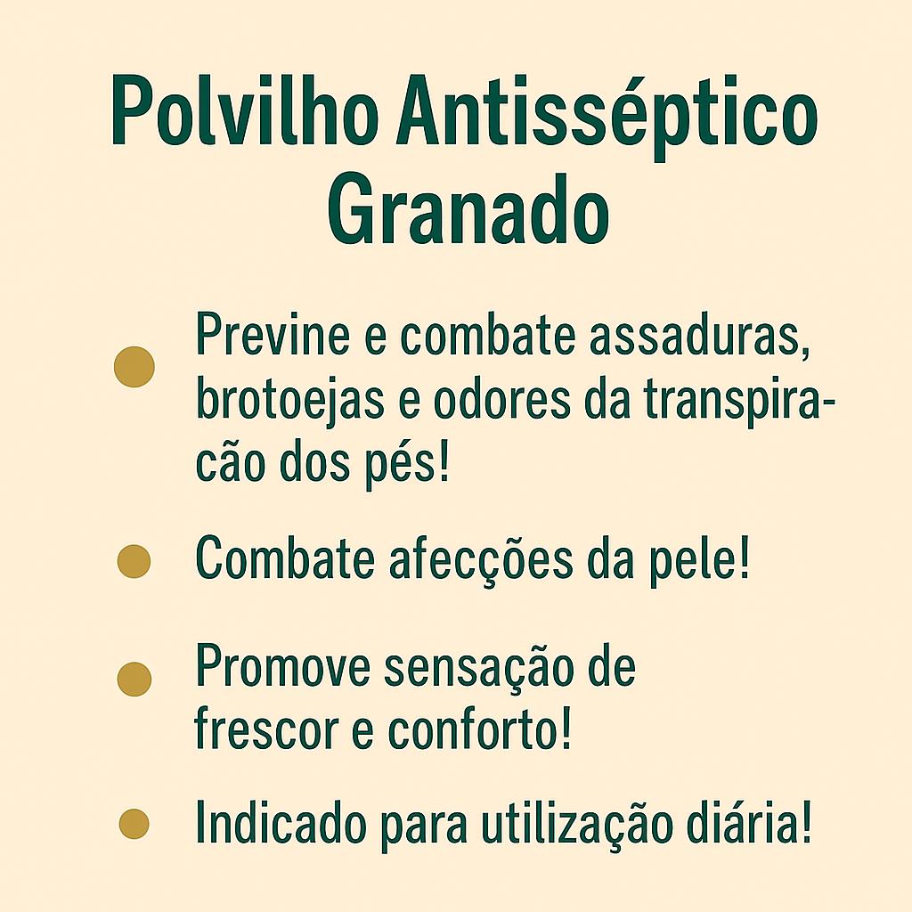 Polvilho Antisséptico Granado para os Pés Tradicional 100 g