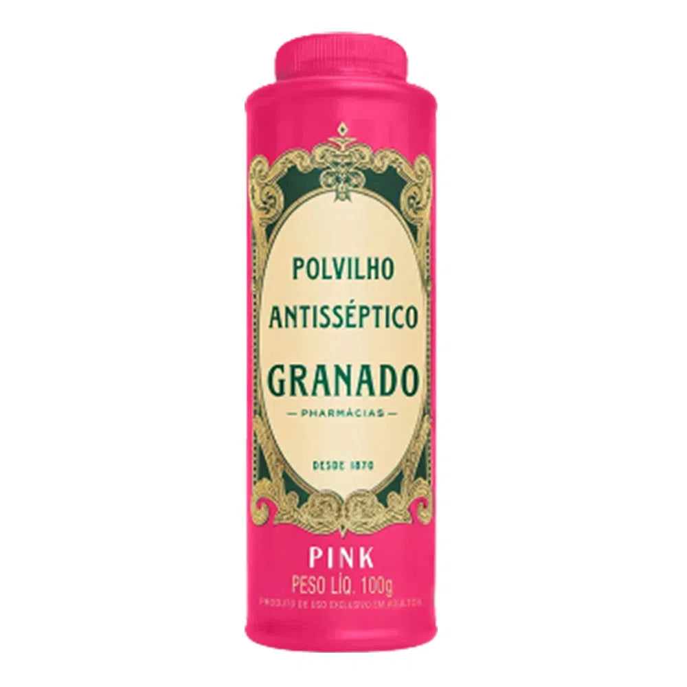 Polvilho Antisséptico Granado Pink para os Pés 100 g