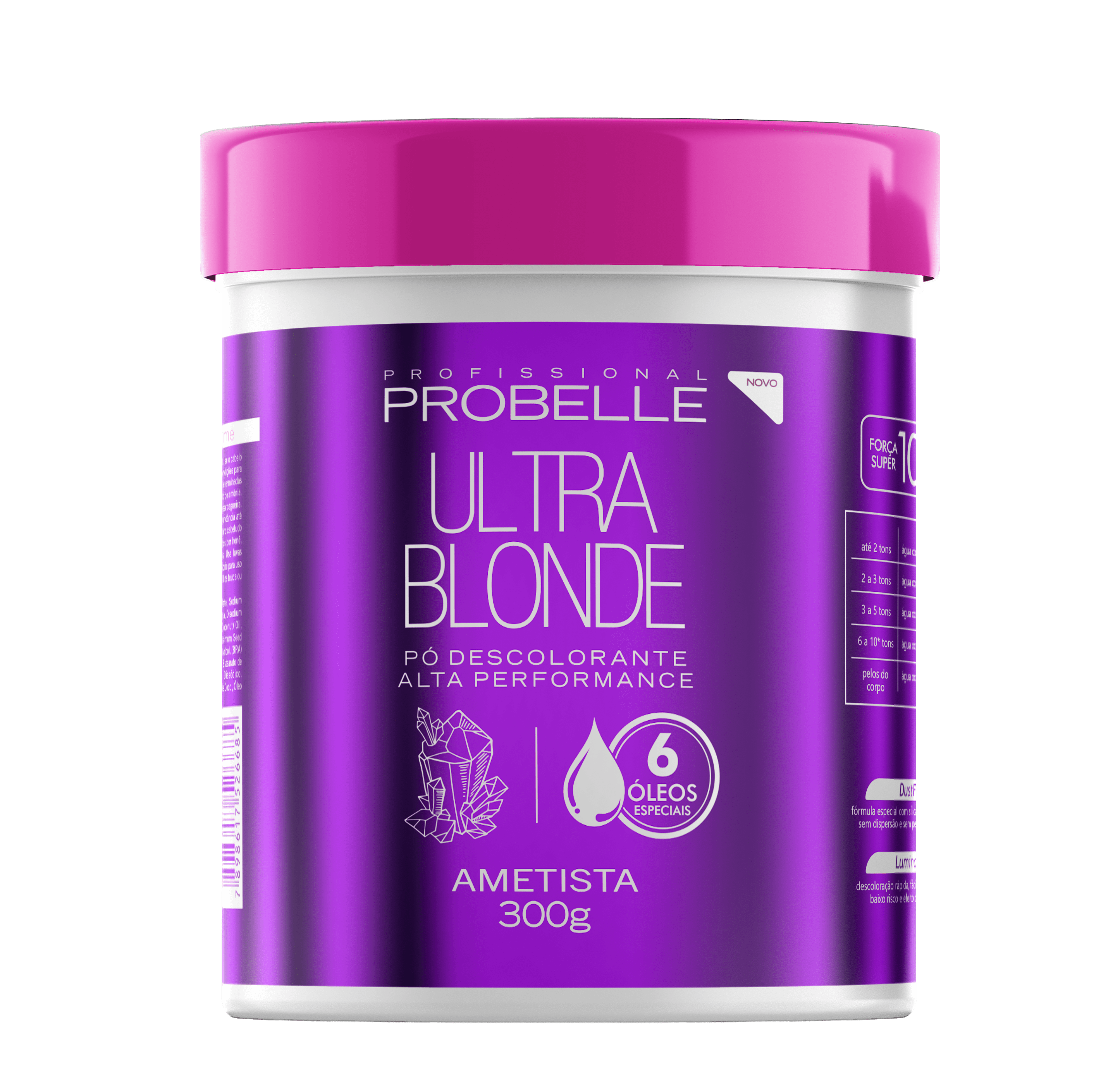 Pó Descolorante Probelle Ultra Blonde Ametista 300g