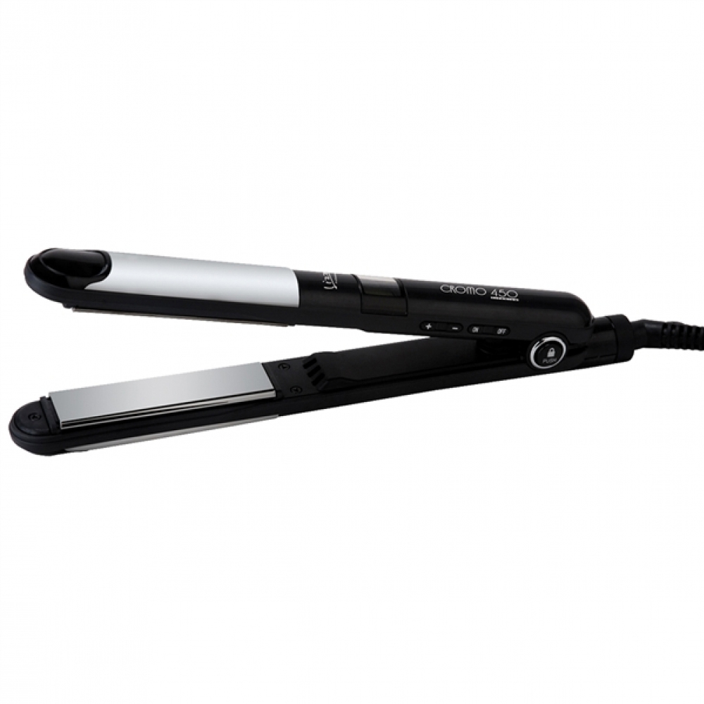 Prancha de Cabelo Lizz Professional Cromo 450 Titanium Bivolt