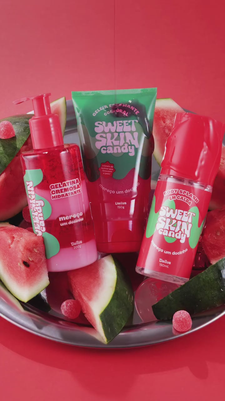 Body Splash Em Calda Dailus Sweet Skin Candy Guarda Um Pra Mim 150ml