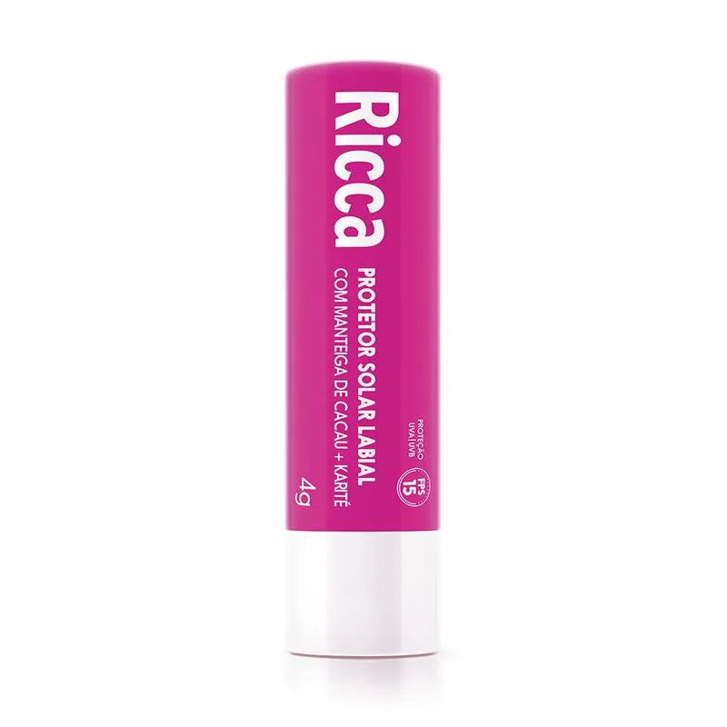 Protetor Labial Ricca Manteiga de Cacau + Karité FPS 15 3,5 g