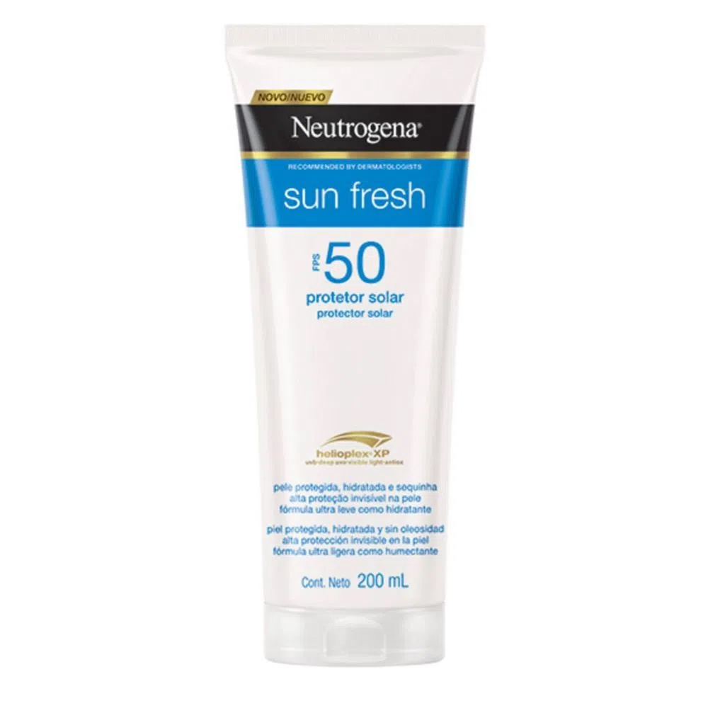 Protetor Solar Corporal Neutrogena Sun Fresh FPS 50 200 ml