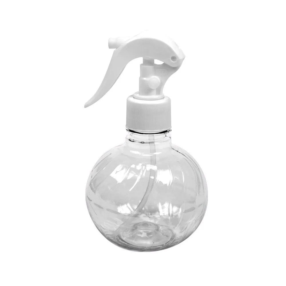 Pulverizador Santa Clara Bolinha Pet com Gatilho Pequeno Transparente 280ml