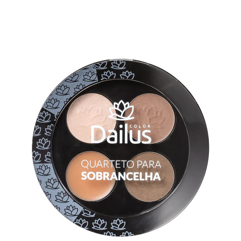 Quarteto para Sobrancelha Dailus 3 Sombras e 1 Iluminador