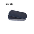 Refil de Lixa Bellinea para Pés Preta com 25 Unidades