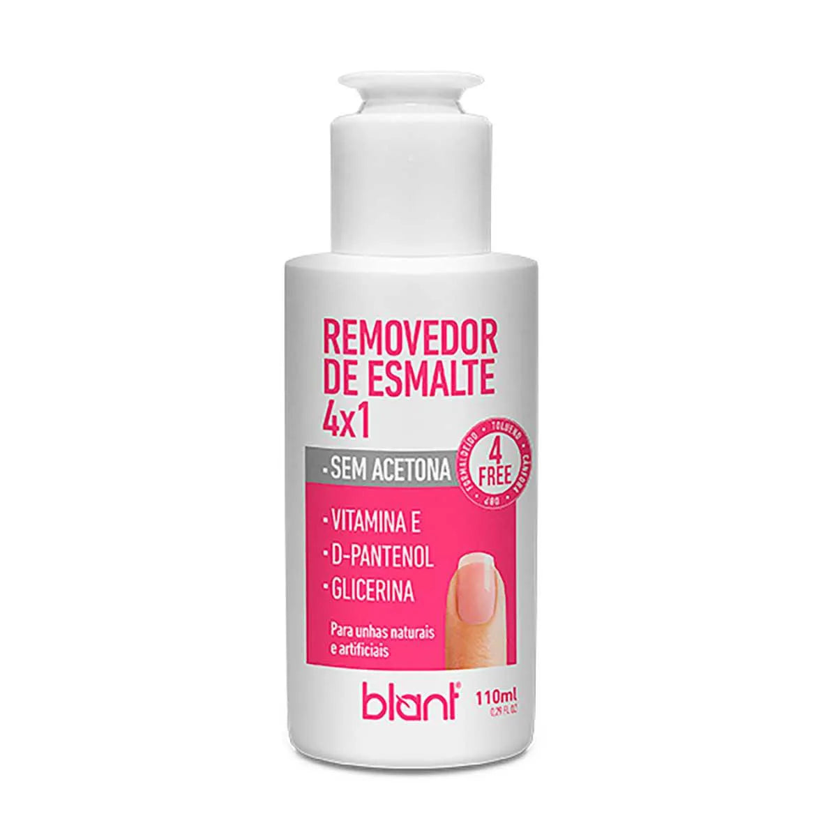 Removedor de Esmalte Blant 4 em 1 110 ml