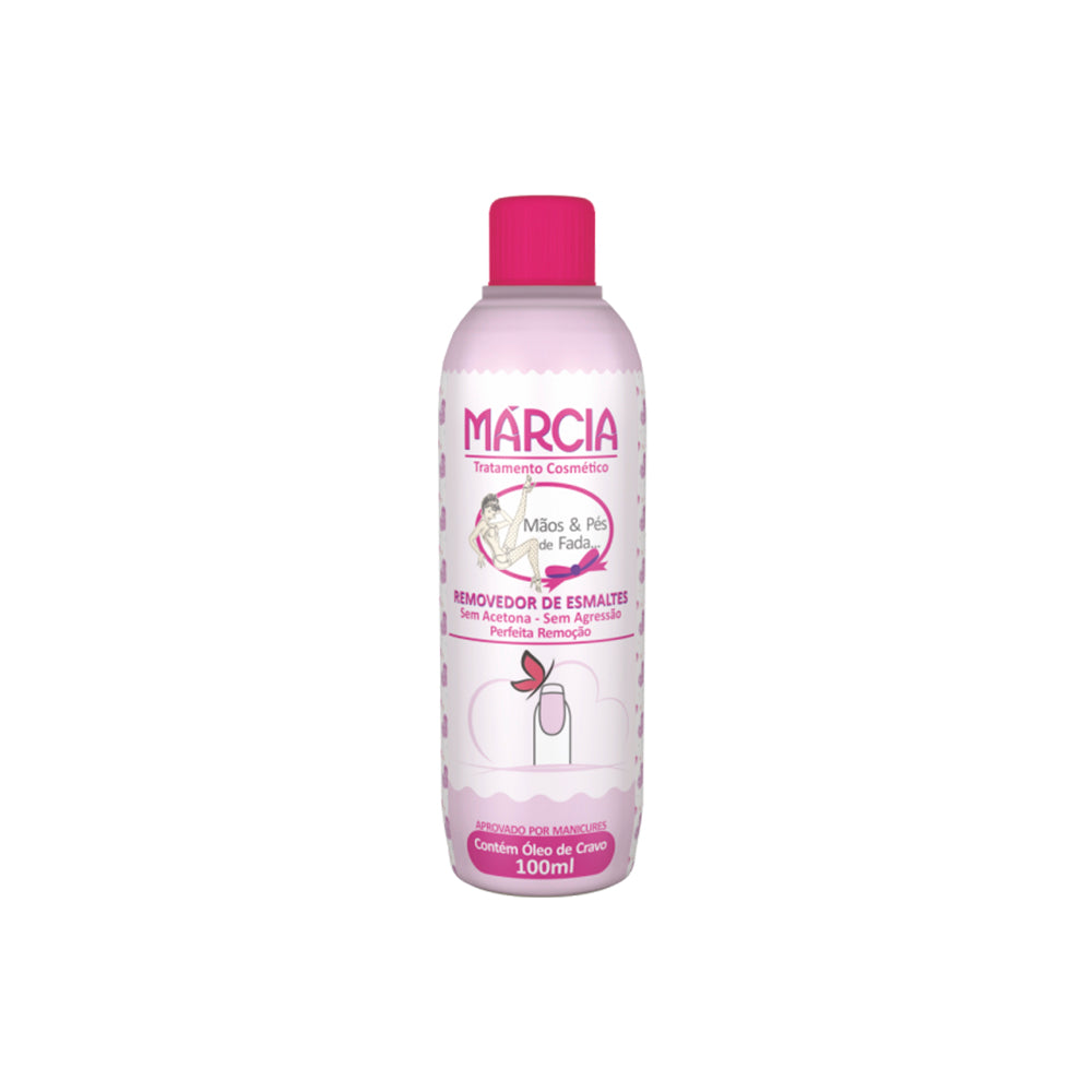 Removedor de Esmalte Márcia Mãos e Pés de Fada 100 ml