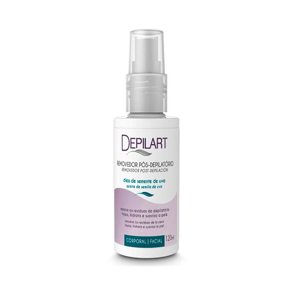 Removedor Depilart com Óleo de Uva 120ml