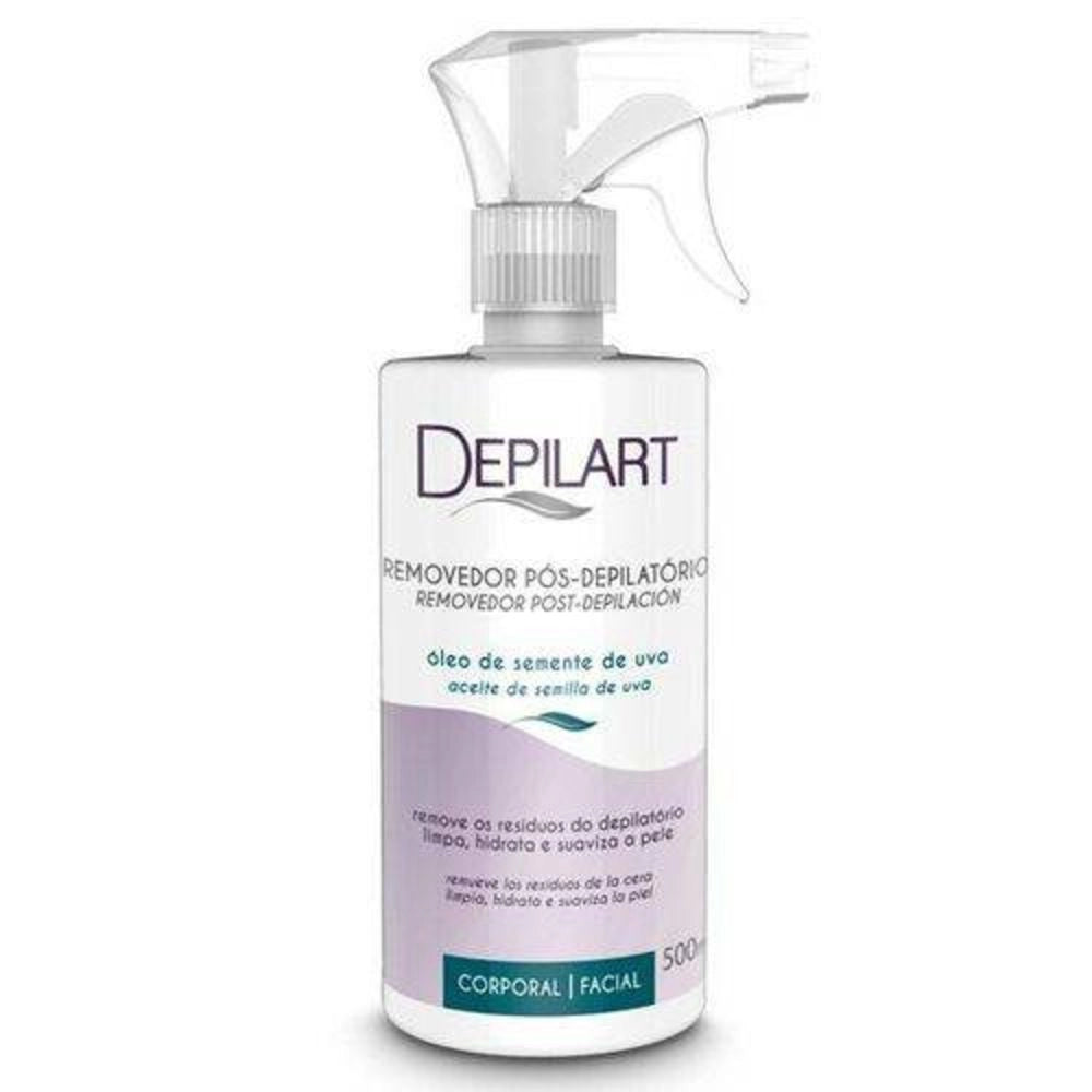 Removedor Depilart Pós-Depilatório Óleo de Semente de Uva 500 ml