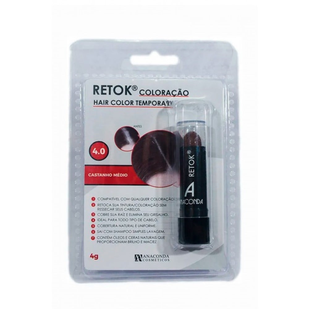 Retok Anaconda Coloração Castanho Médio 4.0 4 g