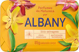 Sabonete Albany 85 g Perfume Natural Laranja