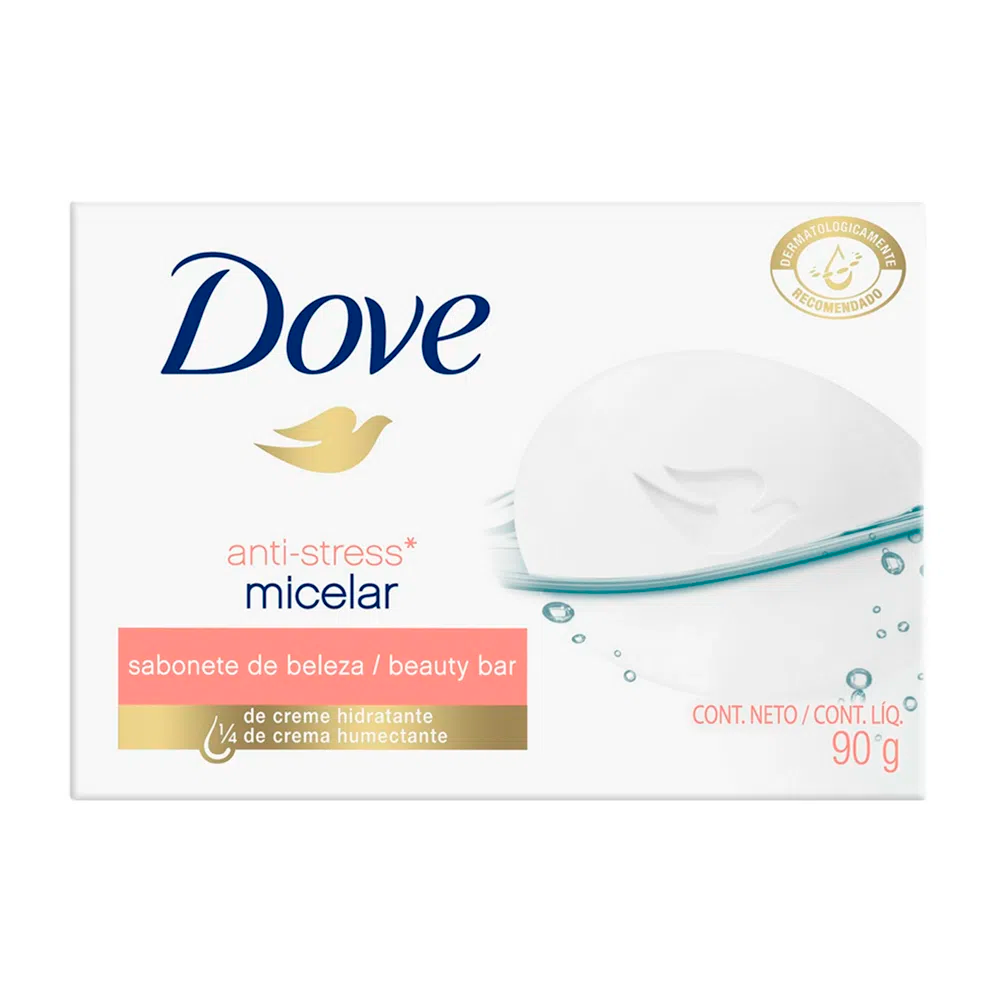 Sabonete Dove Anti-Stress Água Micelar 90 g