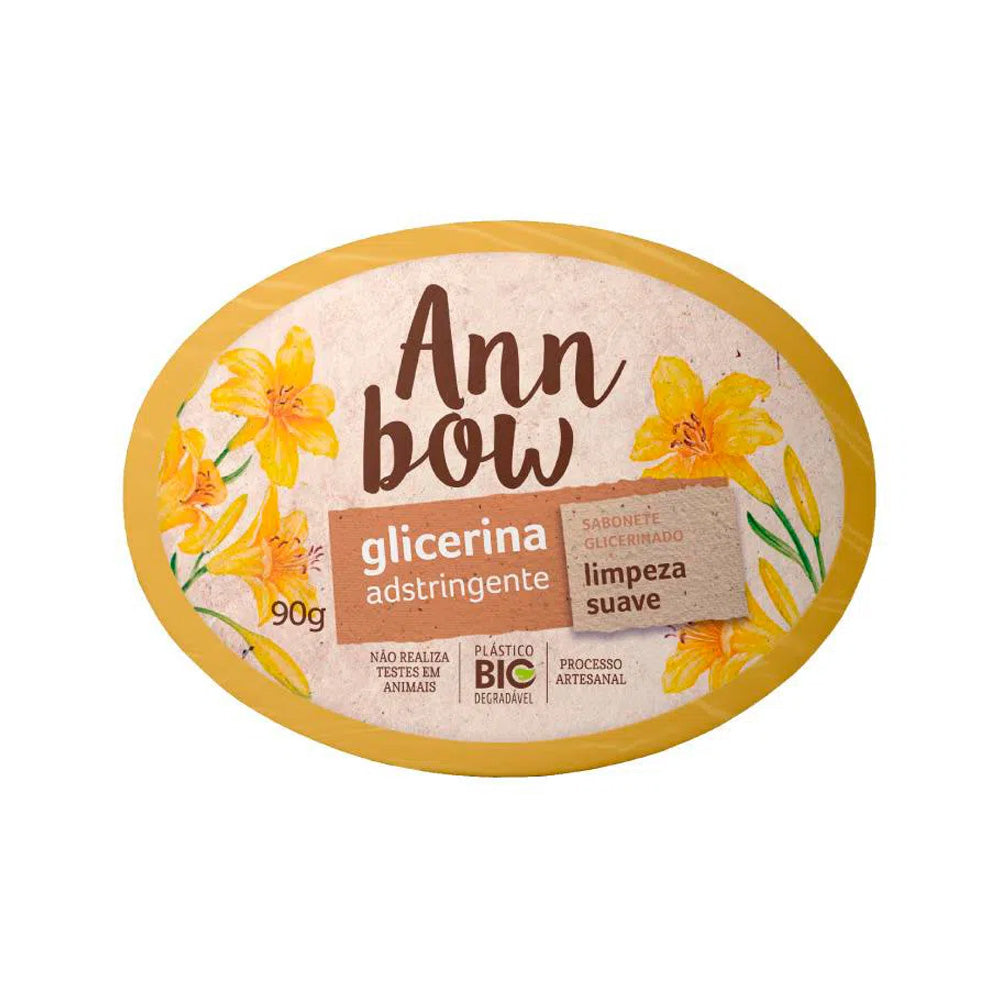 Sabonete Ann Bow Glicerina Adstringente 90g
