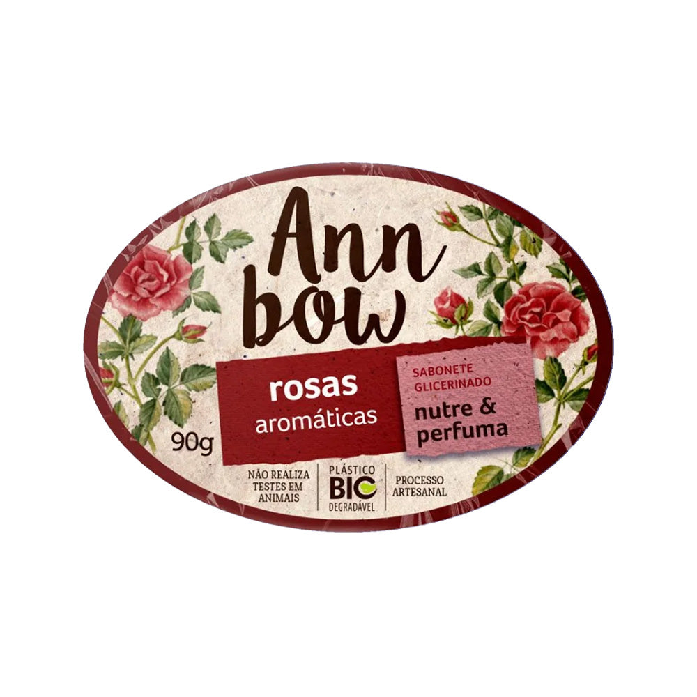 Sabonete Ann Bow Rosas Aromático 90g