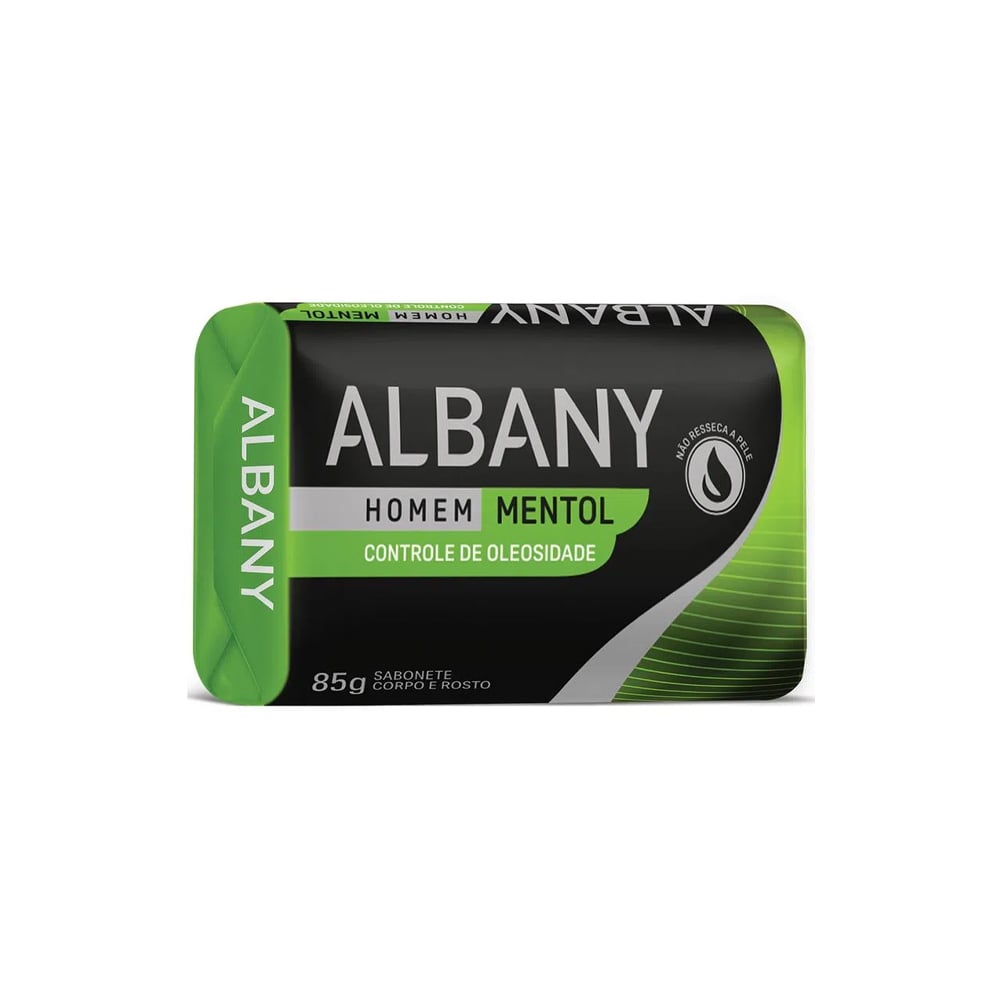 Sabonete em Barra Albany Homem Refrescância Adstringente 85 g