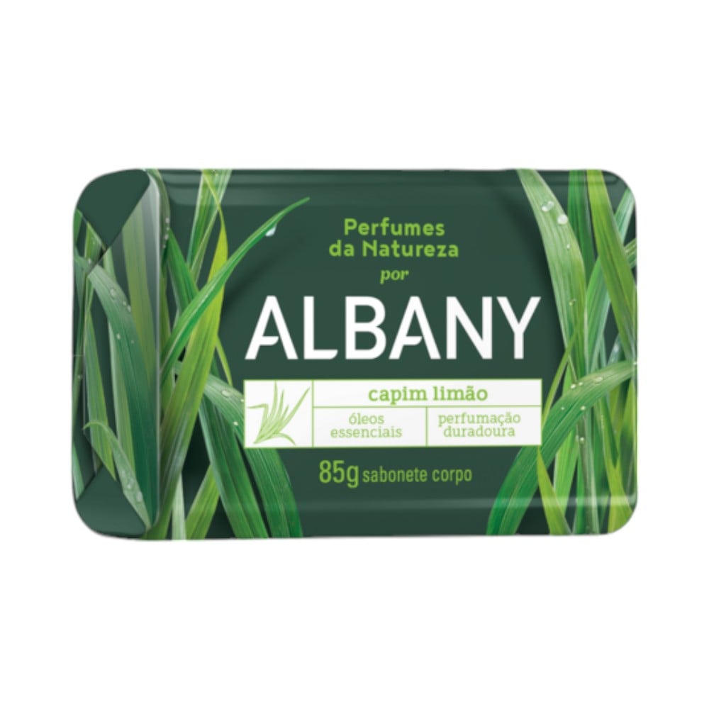 Sabonete em Barra Albany Perfume Capim 85 g